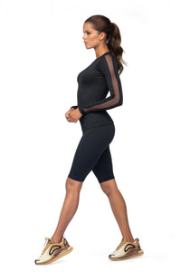 KURZE SPORTLEGGINGS - FITNESSHOSE L9043 VON LORIN