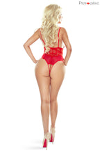 Laden Sie das Bild in den Galerie-Viewer, roter Instants Lovers Body open PR7032 - S/M
