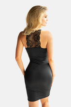 Laden Sie das Bild in den Galerie-Viewer, SCHWARZES MINIKLEID KA921844
